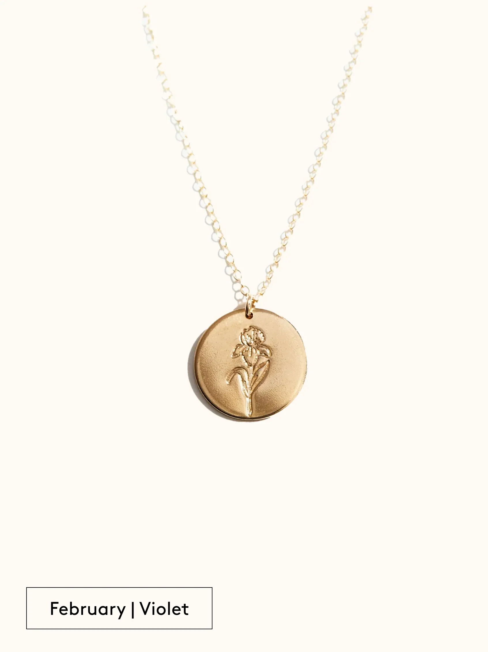 Bloom Birth Month Necklace - Image 3