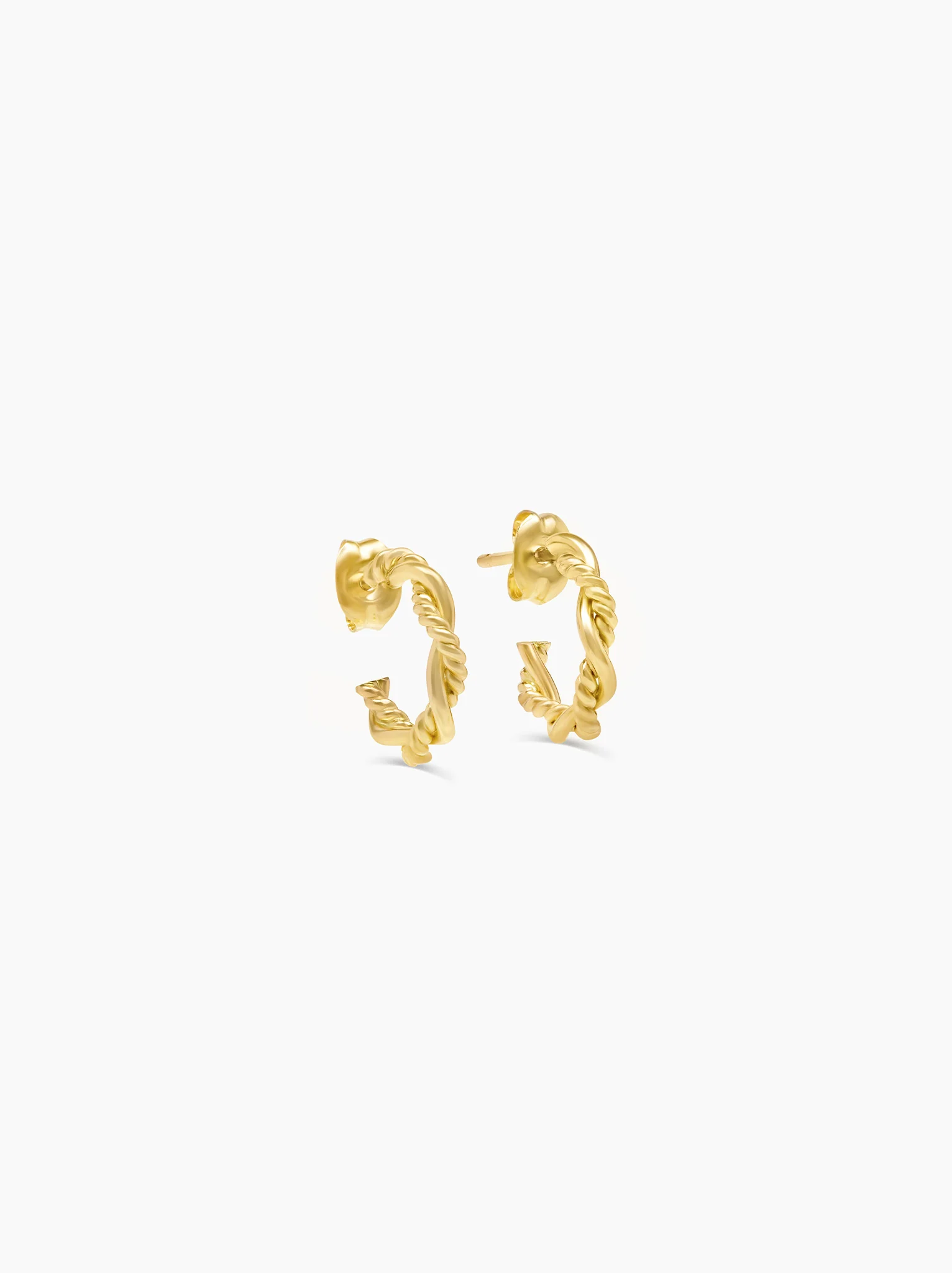 Braided Mini Hoops - Image 4
