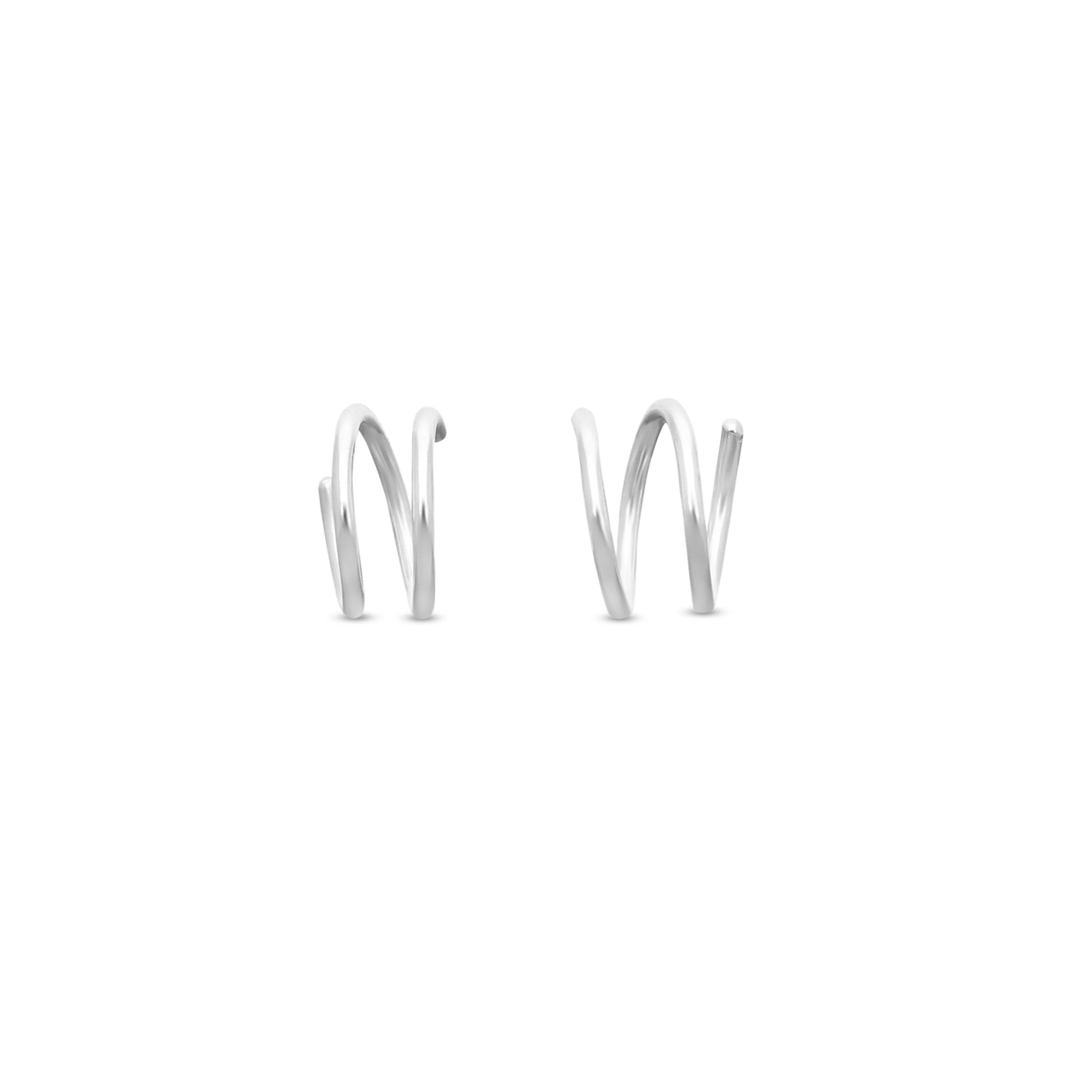 Cora Corkscrew Mini Hoops - Image 5