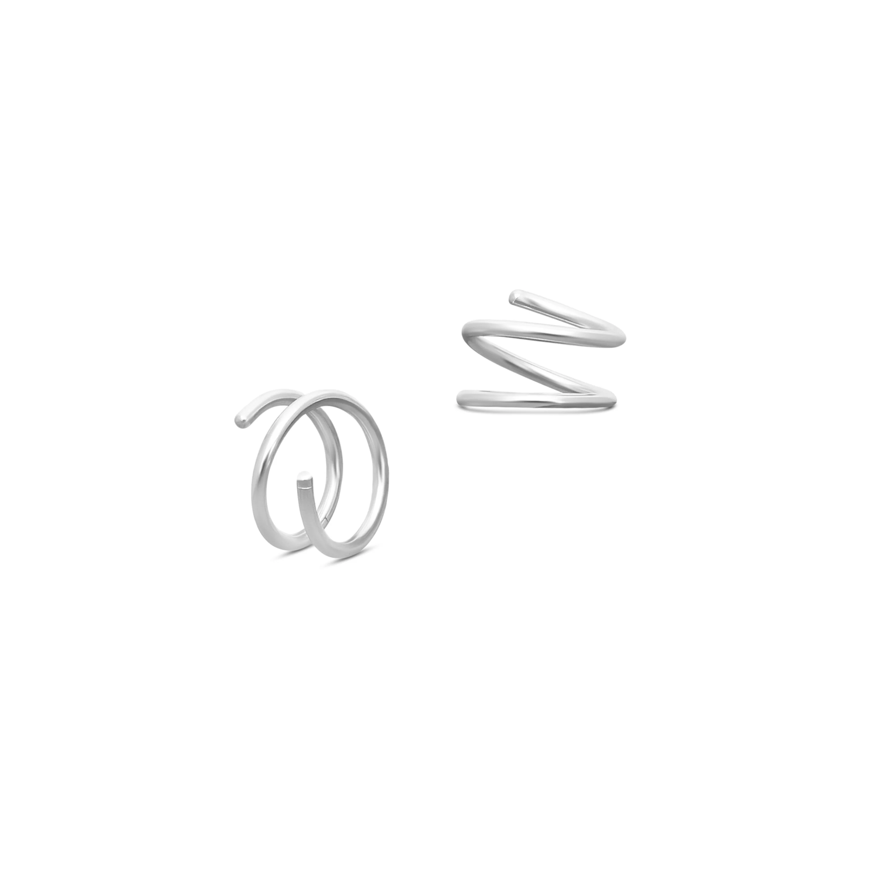 Cora Corkscrew Mini Hoops - Image 6