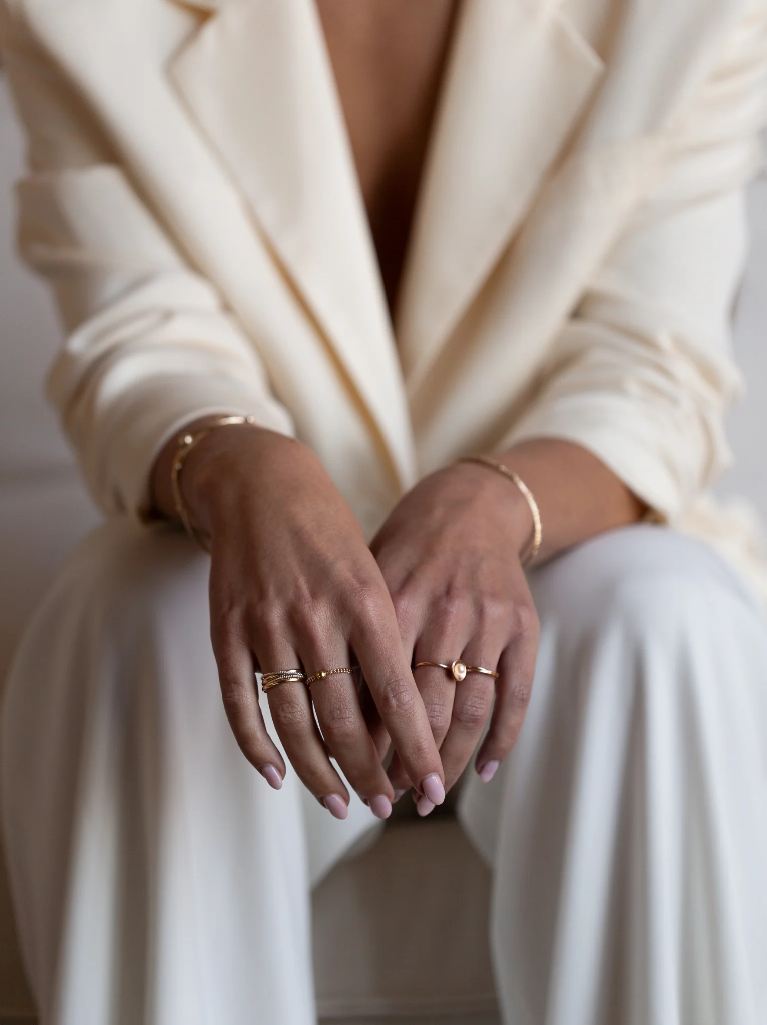 Emma Pearl Dish Ring - Image 3