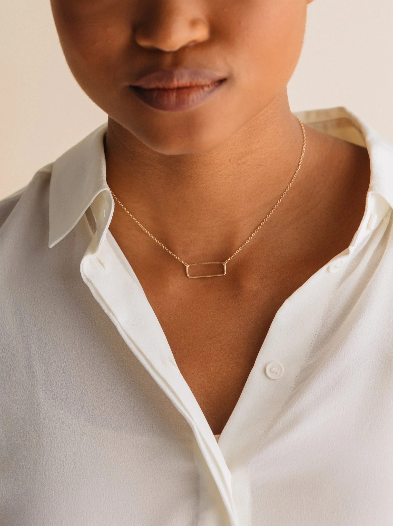 Floating Shapes Necklace - Image 2