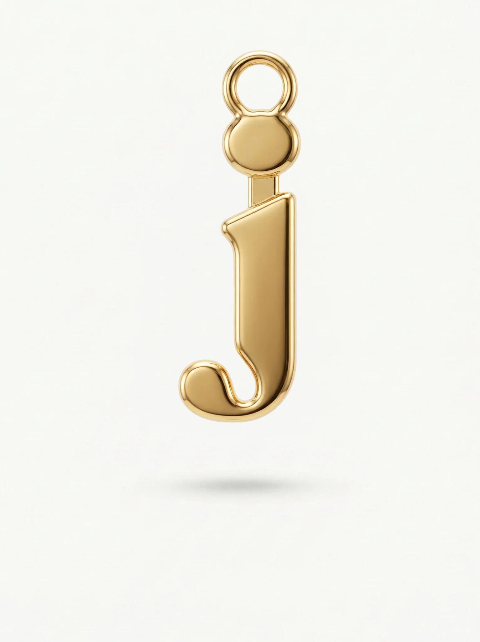 Initial Charm Gold Vermeil - Image 10