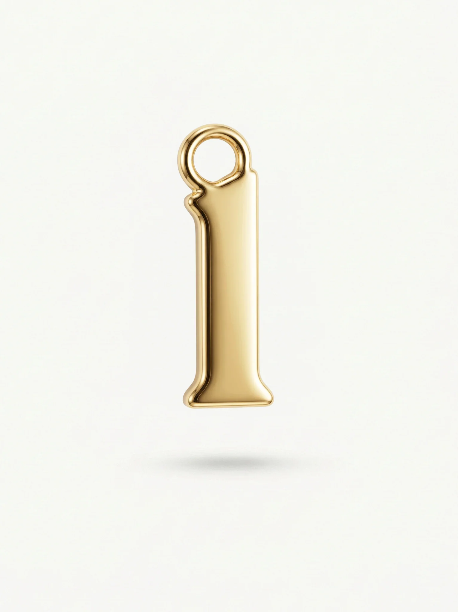 Initial Charm Gold Vermeil - Image 12