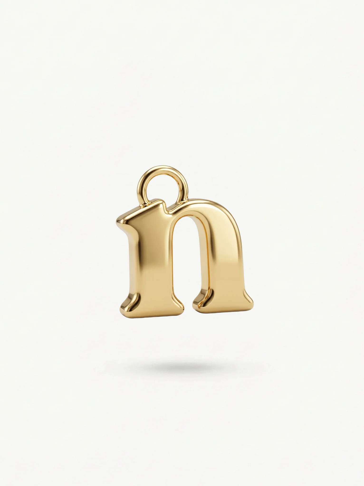 Initial Charm Gold Vermeil - Image 14