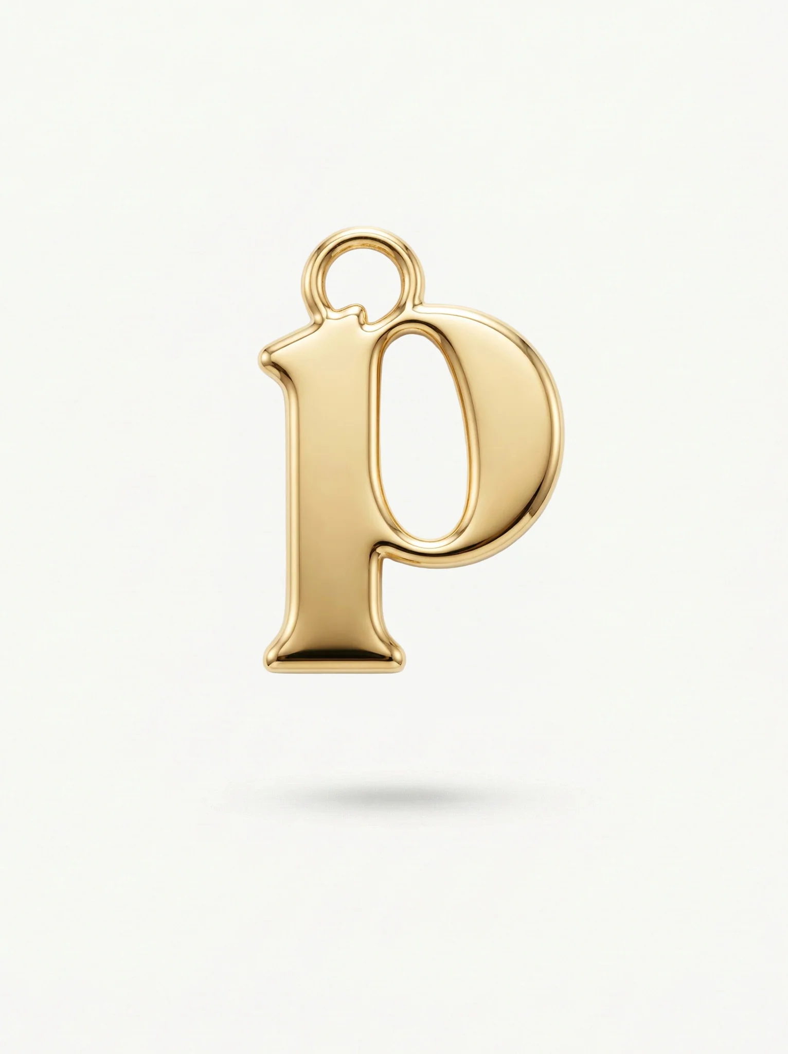 Initial Charm Gold Vermeil - Image 16