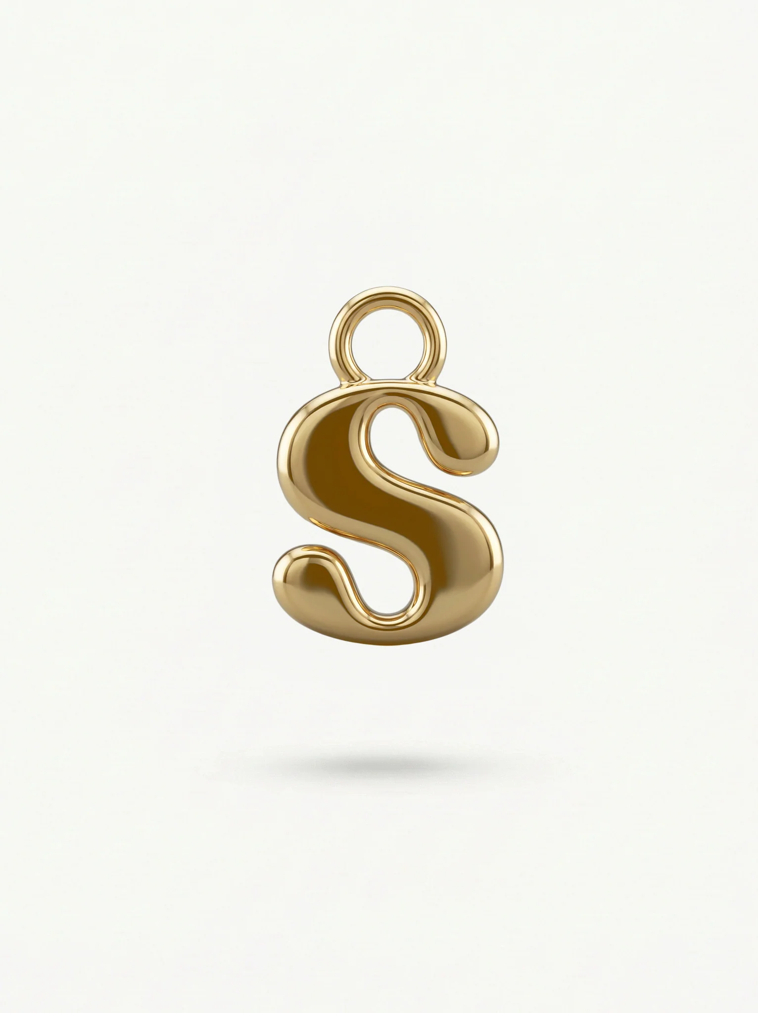 Initial Charm Gold Vermeil - Image 19
