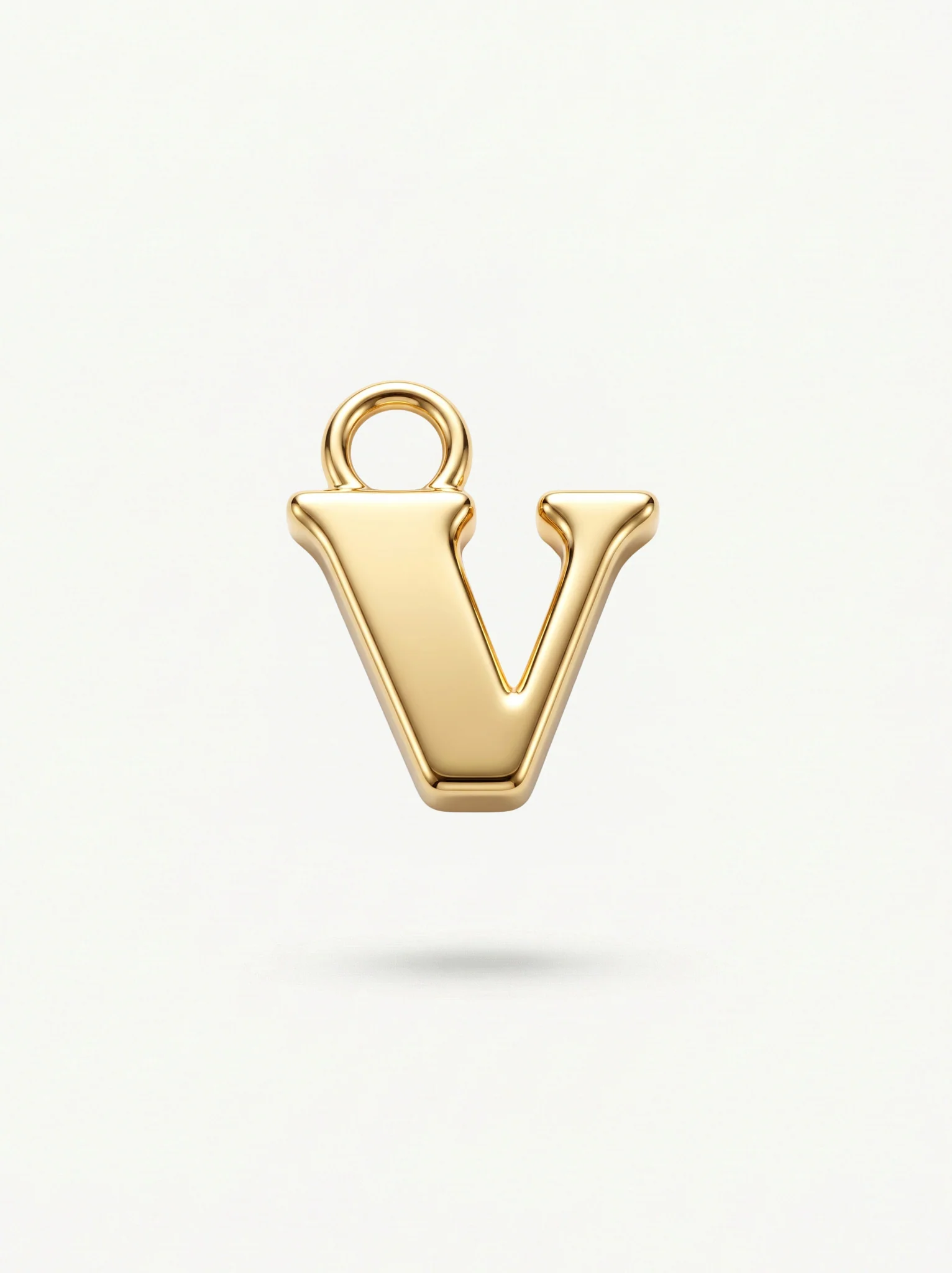 Initial Charm Gold Vermeil - Image 22