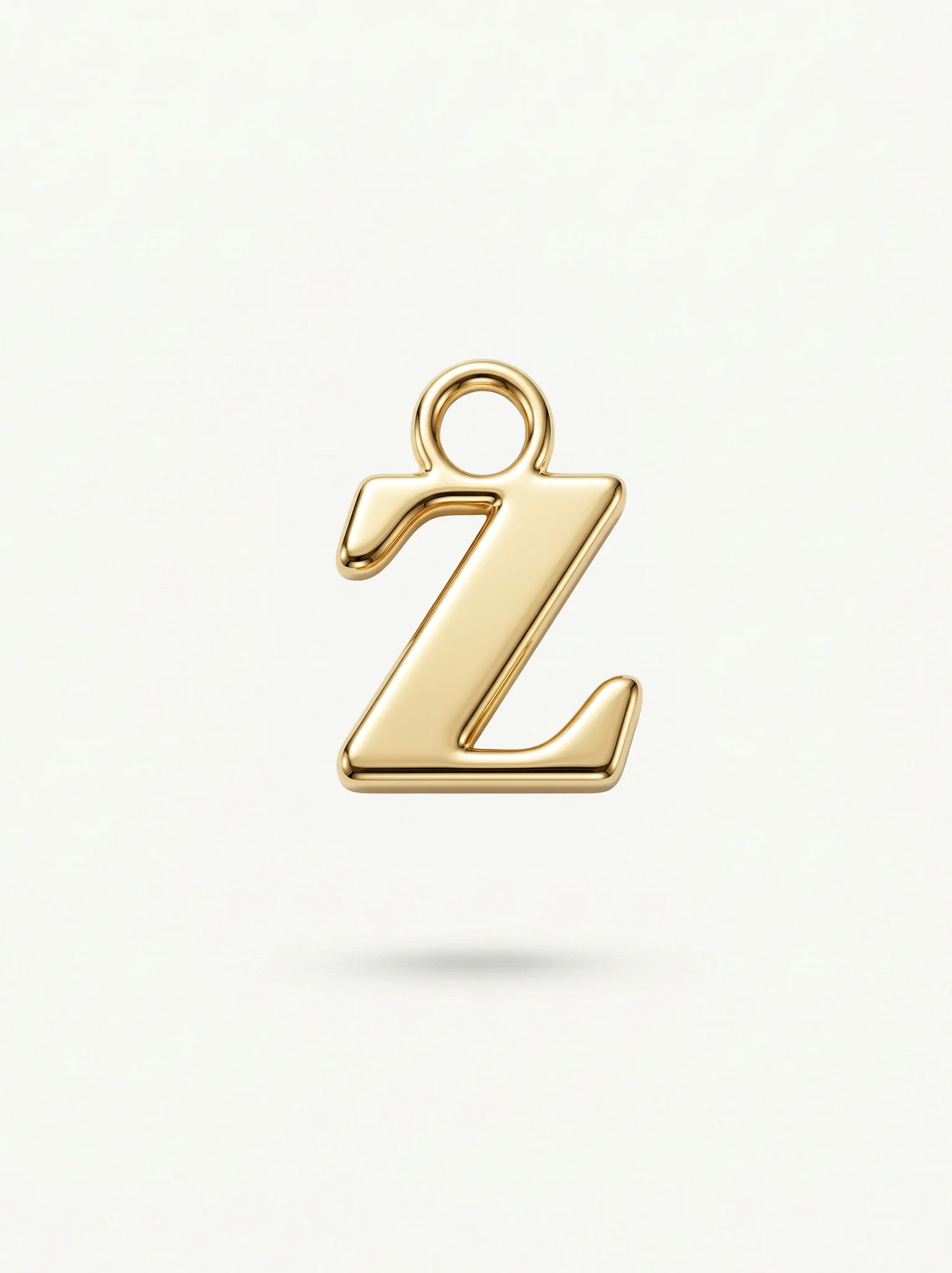Initial Charm Gold Vermeil - Image 26