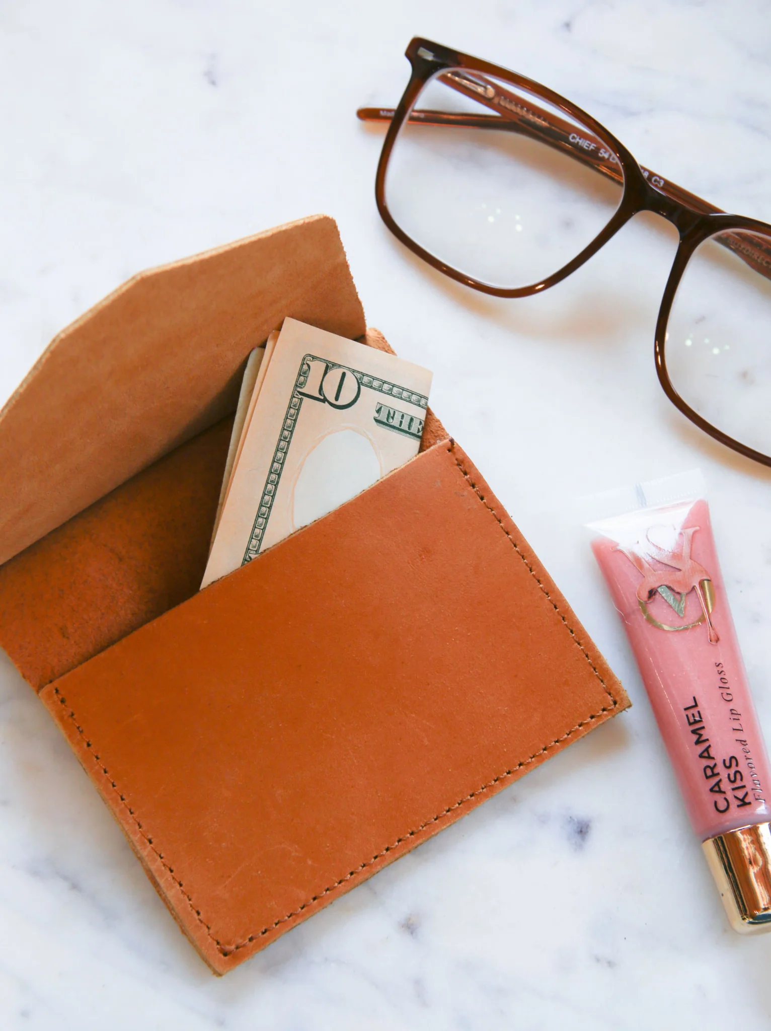 Lita Leather Envelope - Image 5