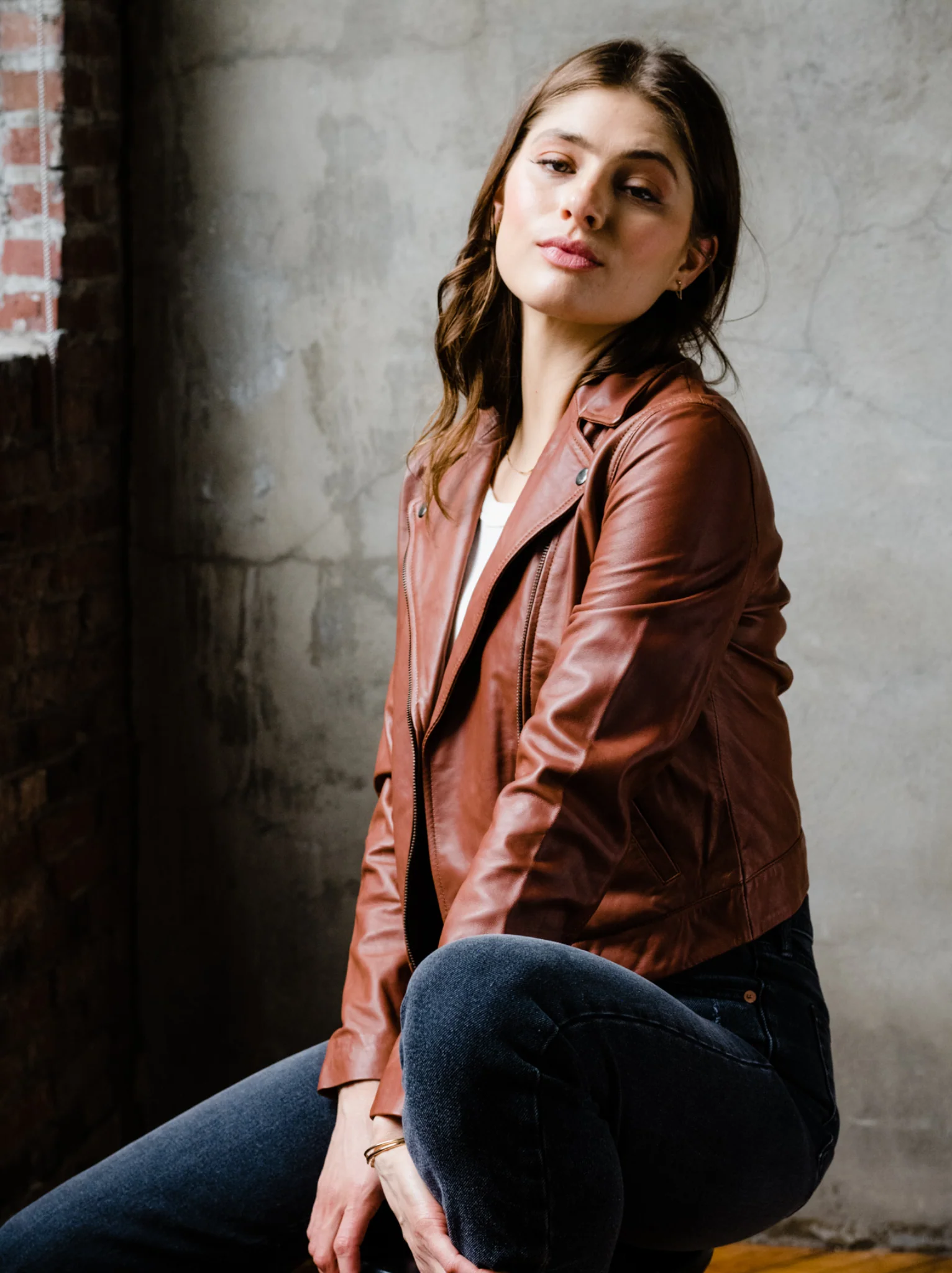 Maha Leather Jacket - Image 10