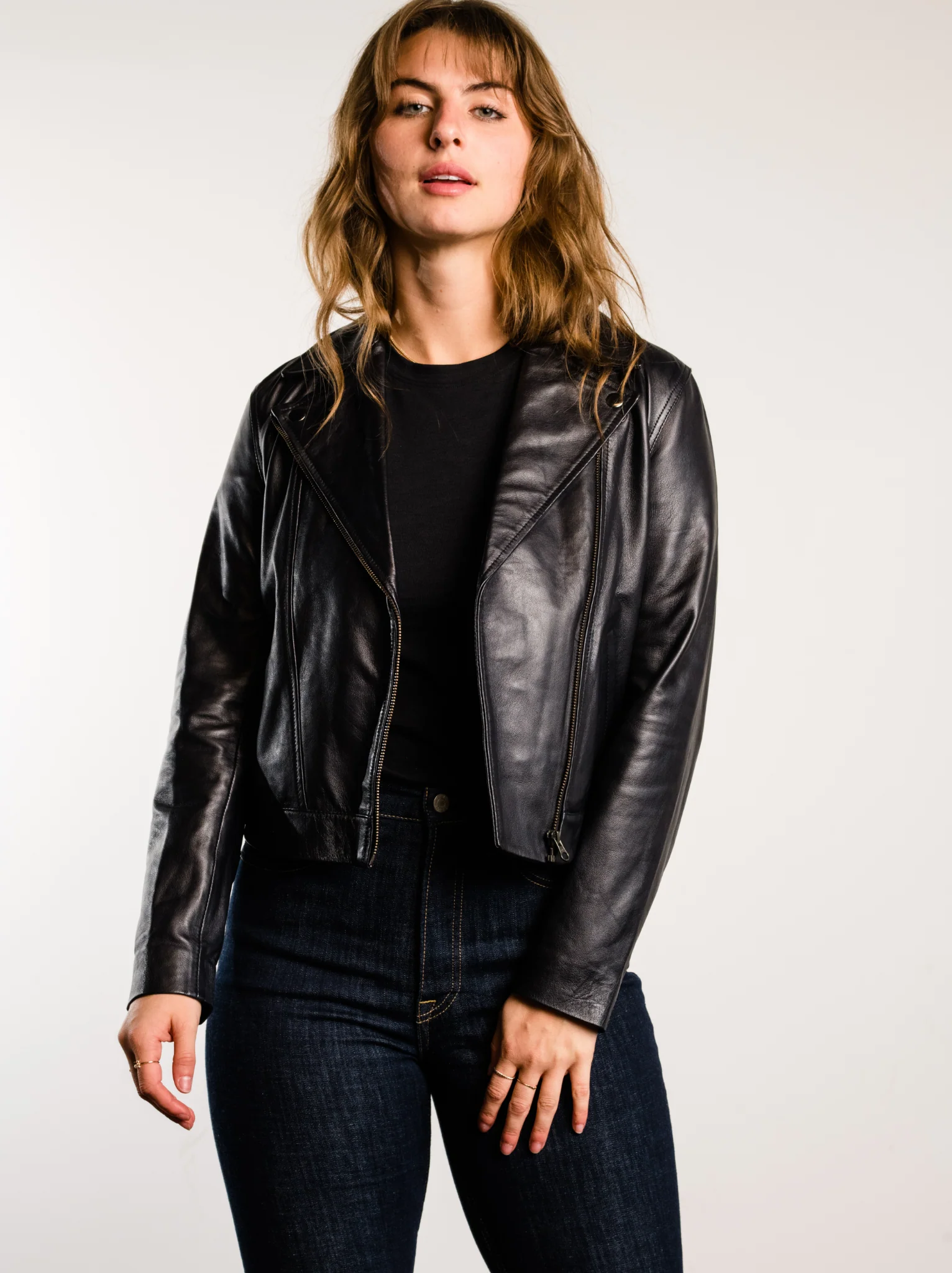 Maha Leather Jacket - Image 3