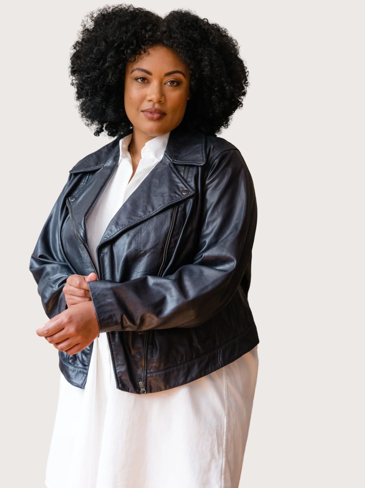 Maha Leather Jacket - Image 4