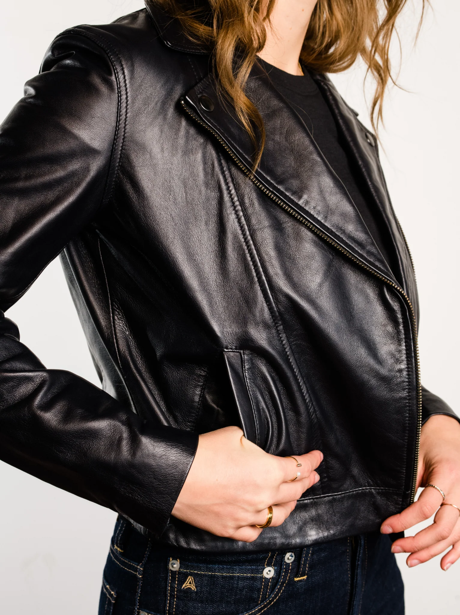 Maha Leather Jacket - Image 5