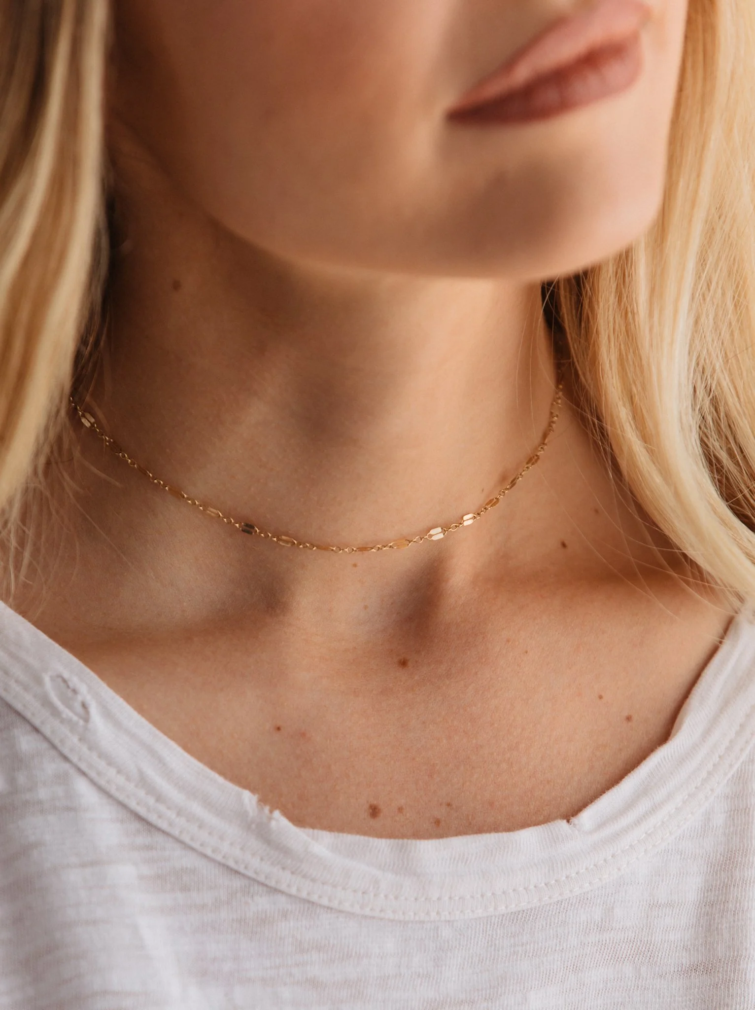 Metal Link Necklace - Image 2
