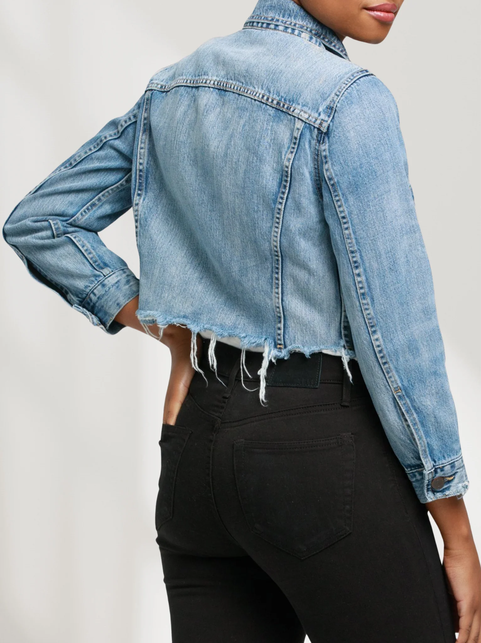 The Naibi Cropped Jacket - Image 5