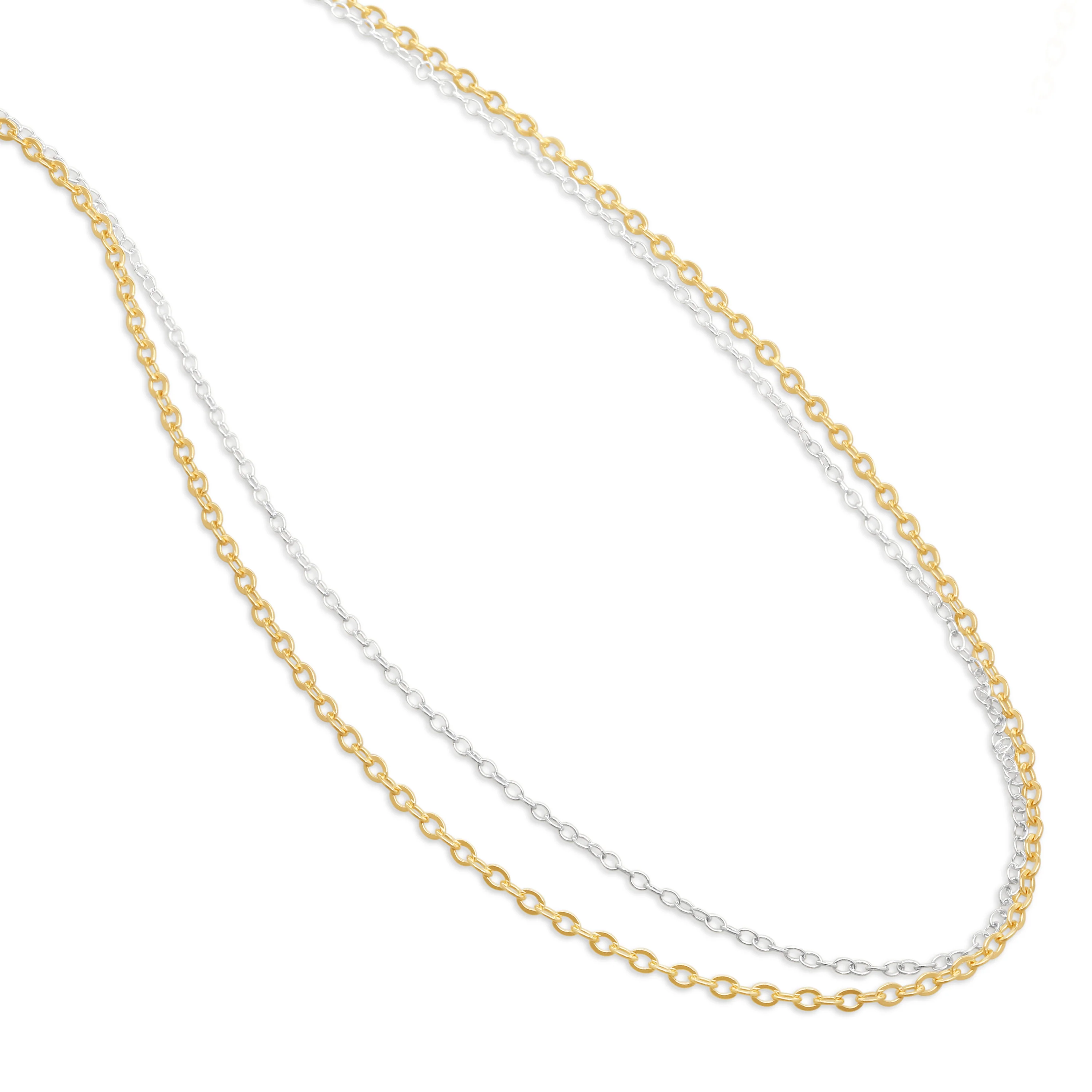 Zora Layered Chain Necklaces - Image 3